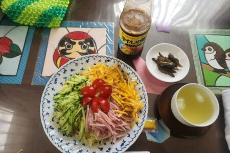 一杯の冷やしラーメン